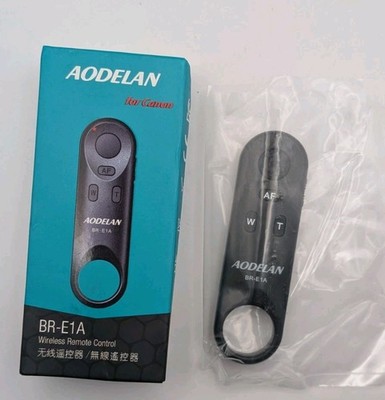 Aodelan For Canon BR-E1A Wireless Remote Control Still Photos And Movies AF Zoom