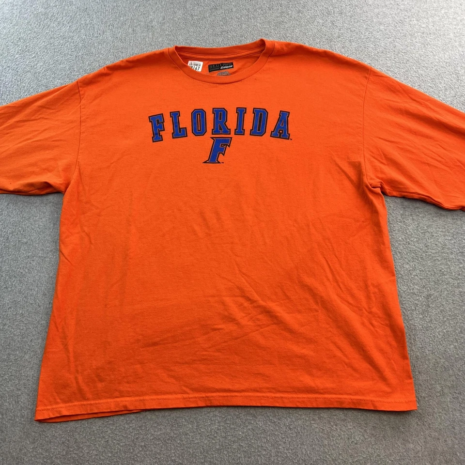 Florida Gators Shirt Mens XL NCAA Football Long Sleeve College Majestic - Image 4 of 4