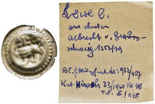 FITZ BRAUNSCHWEIG ALBRECHT MAGNUS BRAKTEAT PENNIG Berger708 26mm 0.68g ±FIT2125