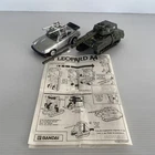Vtg Super GoBots B 930 Porsche & Leopard A4 - Bandai 1 /37 - Free Postage