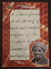 2021 Pieces Of The Past Jumbo Relic 1/1 Harriet Tubman