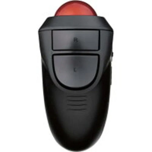 ELECOM Wireless Mouse Trackball Handy Type Relacon Black M-RT1DRBK w/ Receiver - Image 4 of 4