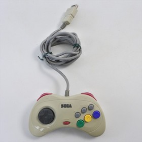 Sega Saturn White Official Controller HSS-0101 Control Pad Working Tested 1231