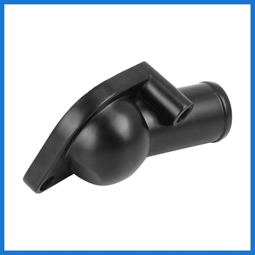 Black Car Water Neck Thermostat Housing 15 Degree for SBC BBC for Chevy 265 