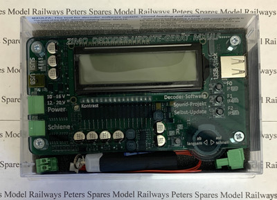 Zimo MXULFA Decoder Updater & Soundladegerät, USB-Anschluss, LCD Display