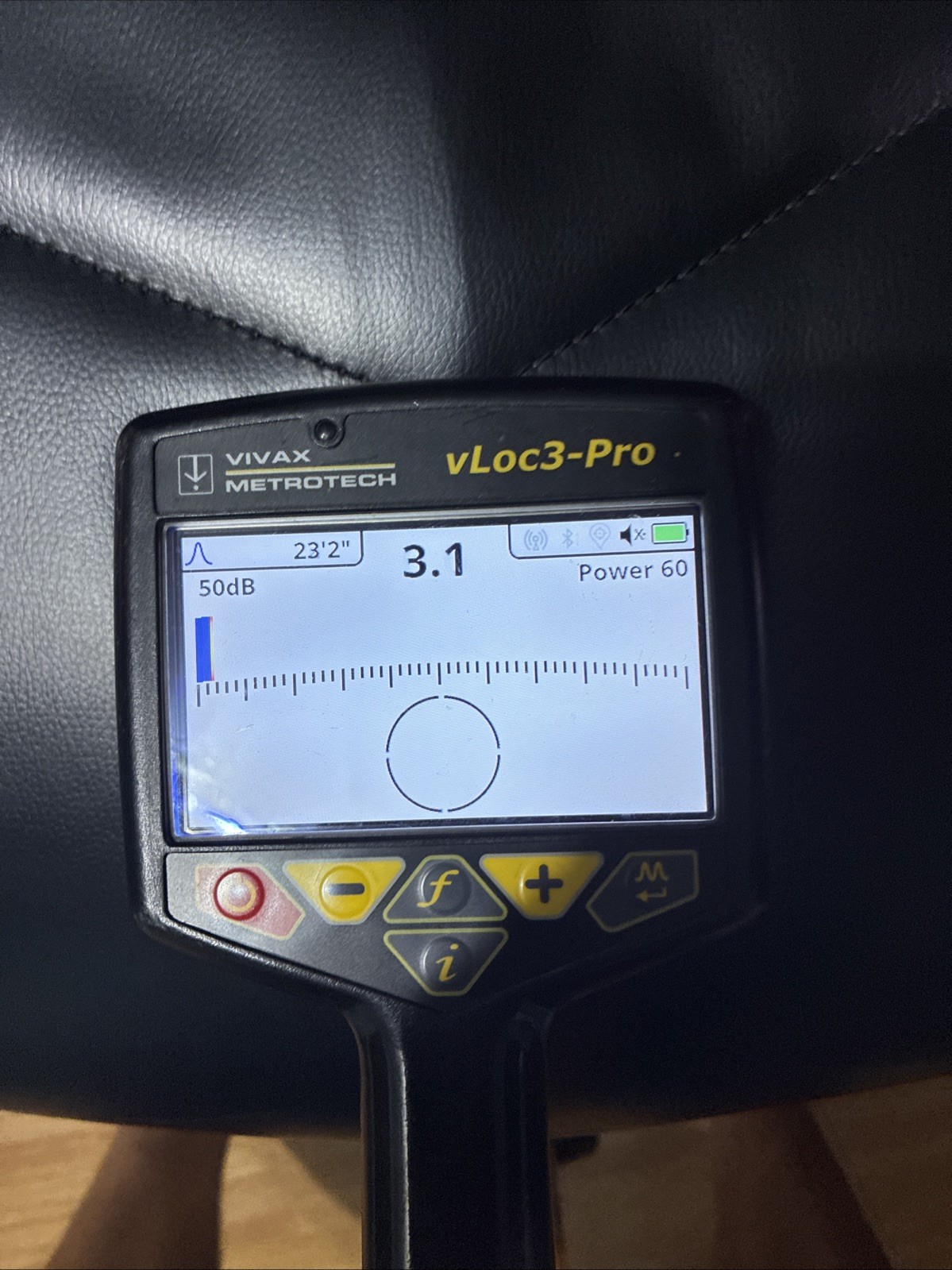 Vivax-Metrotech vLoc3-Cam Utility Locator Receiver VX225-01 for Sonde