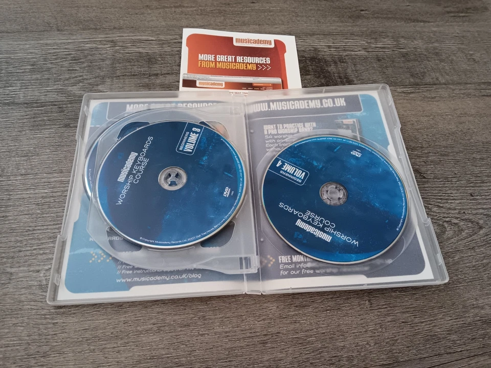 The Musicademy Beginners Worship Keyboards Course 4-DVD Boxset 9 Hours - Imagem 3 de 4