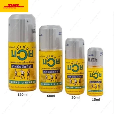 NAMMAN MUAY Muay Thaiboxen Liniment Sport Sportler Massageöl 15ml 30ml 60ml 120ml -2028