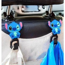 Rawan 2 Pack Car Seat Hooks for Headrest Cartoon Car Seat Backpack Hooks for ...