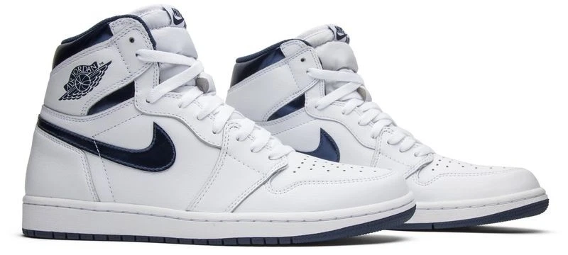 Jordan 1 Retro OG High Metallic Navy for Sale - Authenticity