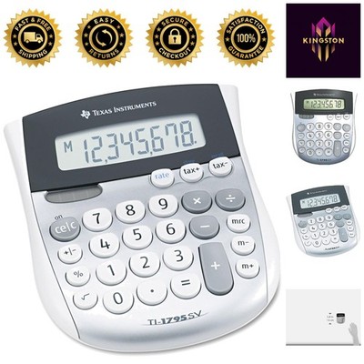 Compact TI-1795 SV Standard Function Calculator - Perfect for Home & Office