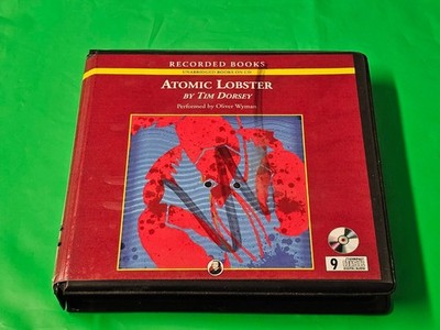 Tim Dorsey - Atomic Lobster 9 Disc Audiobook Unabridged CD Shellcase