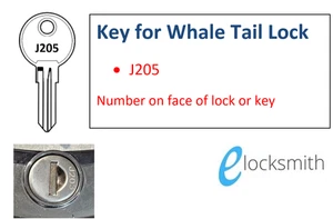 J205 Clé pour s'adapter Goliath, Serrure de la boîte à outils Sunrise Whale - FREE POST