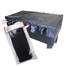 Universal Foosball Table Protective Dust Cover- Black - 30" X 55"