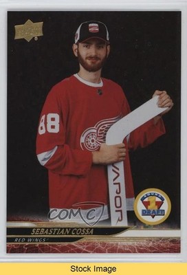 2024-25 Extended Series Speckled Rainbow Foil Sebastian Cossa Rookie RC READ q2c