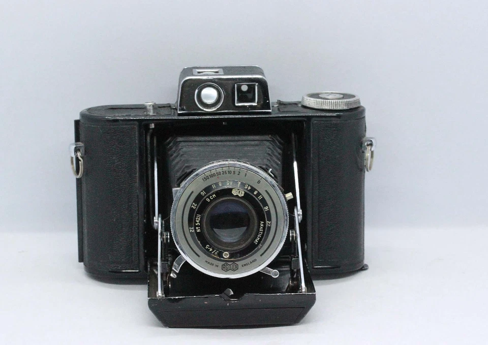 Agifold Klappkamera & Agilux 9cm 4,5 Made in England - Bild 1 von 4