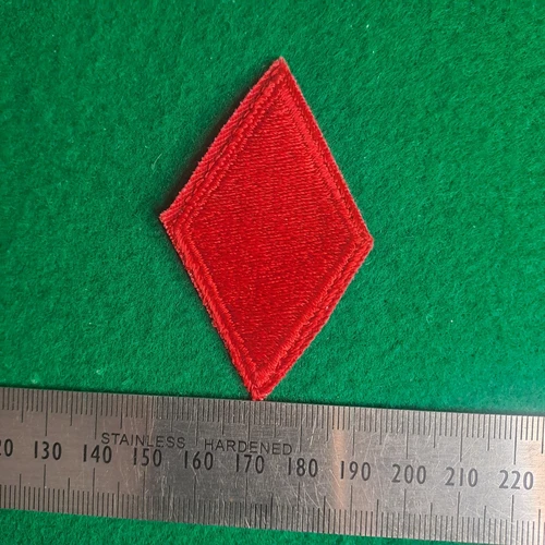 WW2 US United States Army 5th Infantry Division Patch Badge RED DIAMOND
