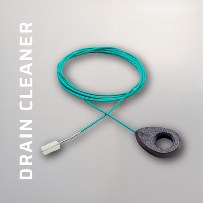 Sunroof Drain Cleaning Tool 10Ft Flexible Rotating Brush Drain Tube Cleaner