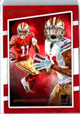 2020 Panini Donruss Football #RGK-BA Bandon Aiyuk Rookie Gridiron Kings