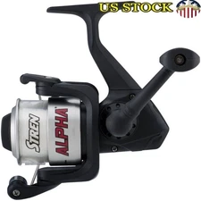 Alpha Spinning Reel Fishing Gear Lightweight Design Smooth Drag Easy Casting New