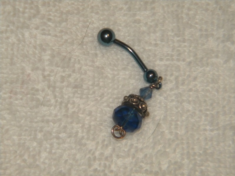 Body Piercing Lot #11 Items Various Types Silvertone Blue Pink Red Yellow items