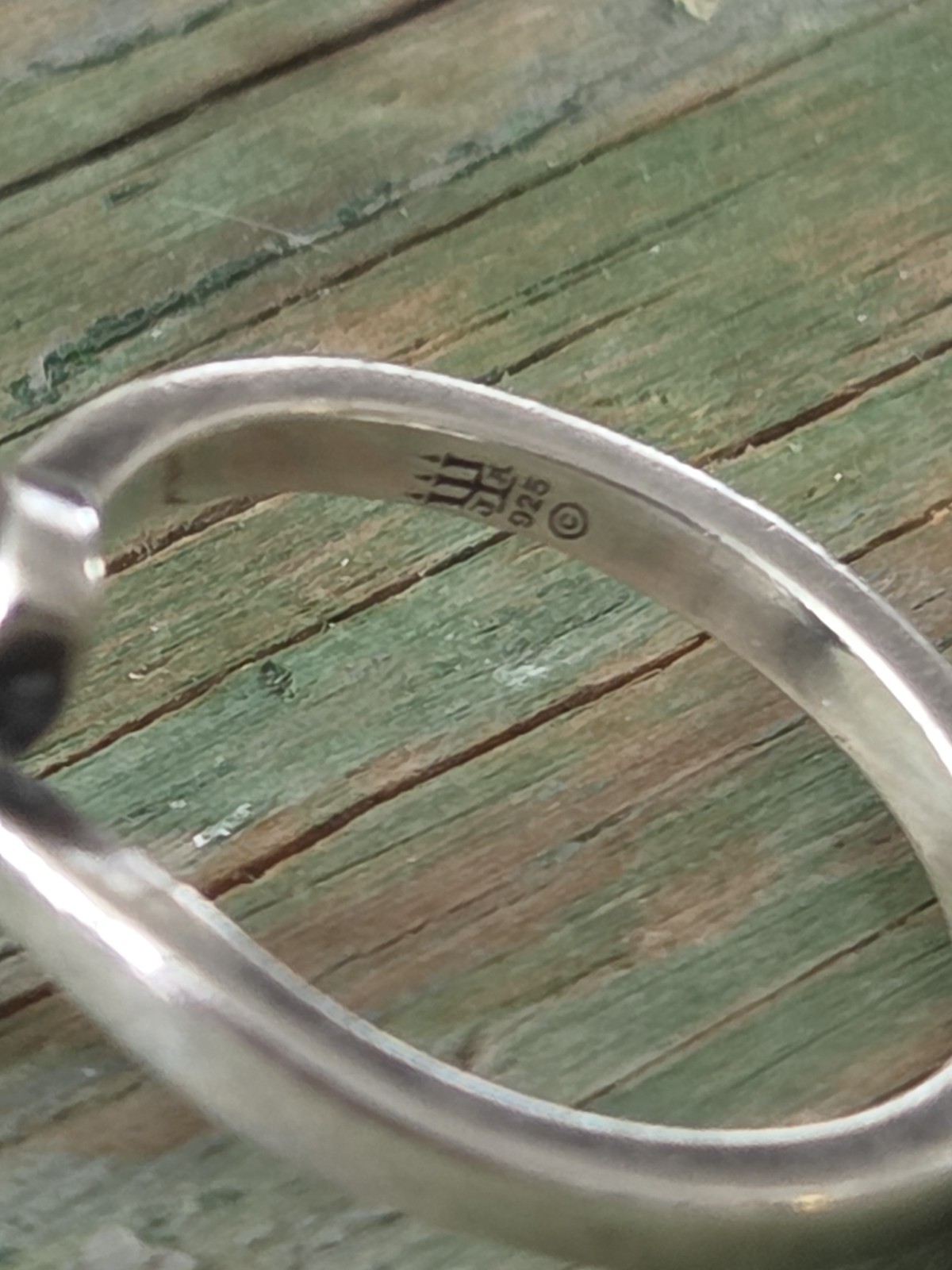 James Avery Sterling Silver Script Initial Ring Z… - image 3