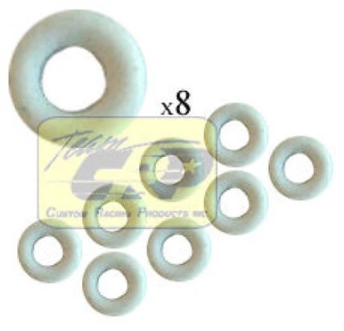 3mm O-RING (8pcs)  Vintage Kyosho Ultima Optima Shock Damper RC  Team CRP 1529 - Image 4 of 4