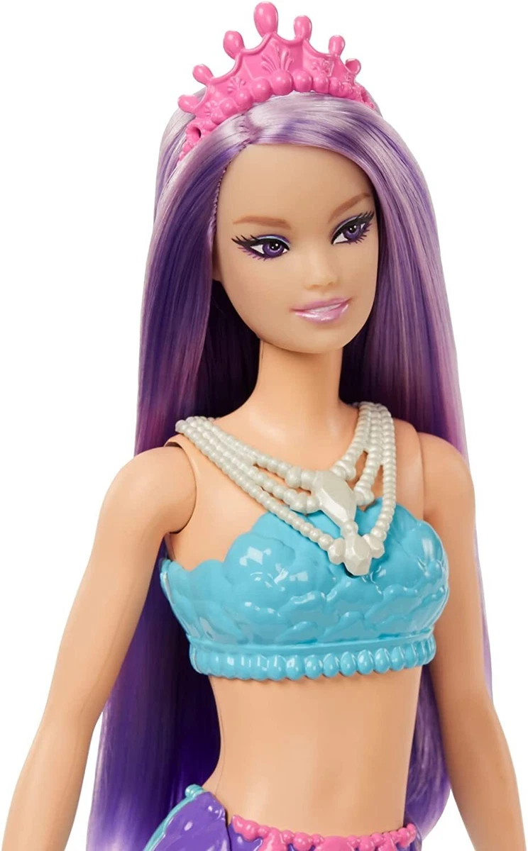 Barbie Doll Mermaid Purple/Turquoise 30 cm Dreamtopia