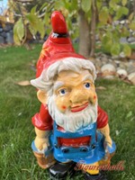 Gartenzwerg Zwerg Figur Gartenfigur Deko Witzig Zwerg Lustik Eimer Statue Zipfel