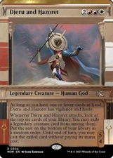 Showcase DJERU AND HAZORET mtg NM-M March of The Machine Rare