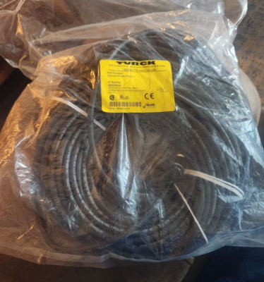 Turck 50 Meter QD Cable Cordset ID 10003356 RSM RKM 050M/S760/S771 U-42368