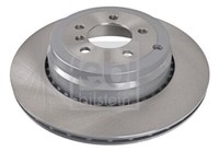 2X Febi Bilstein 108548 Bremsscheibe FüR Land Rover