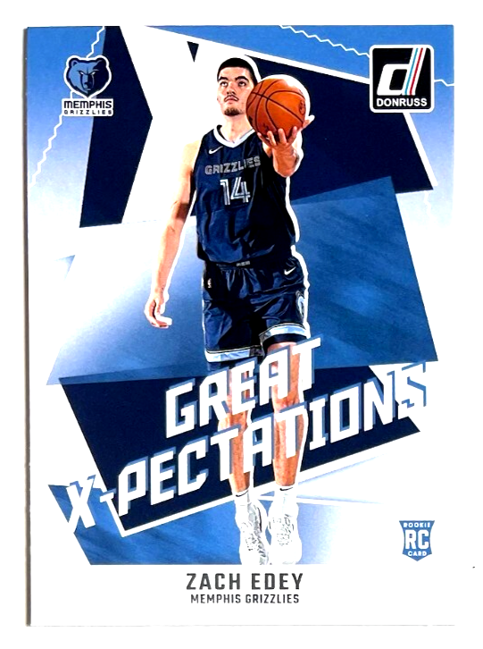 2024-25 DONRUSS ZACH EDEY GREAT EXPECTATIONS MEMPHIS GRIZZLIES RC
