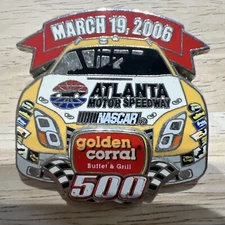 2006 GOLDEN CORRAL 500  ATLANTA  NASCAR RACING EVENT HAT PIN