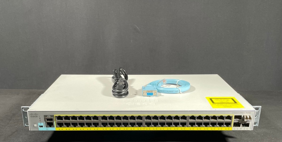 Cisco WS-C2960L-48TS-LL Catalyst Switch 0 2960L - SFP GigE x Port