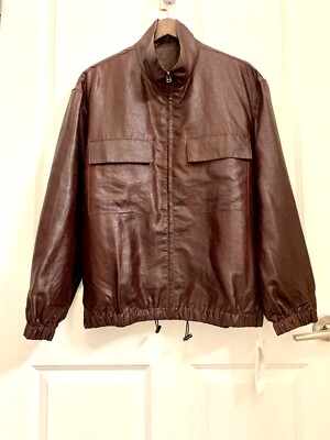 Mulberry Silk Coat Bomber Jacket NWT L