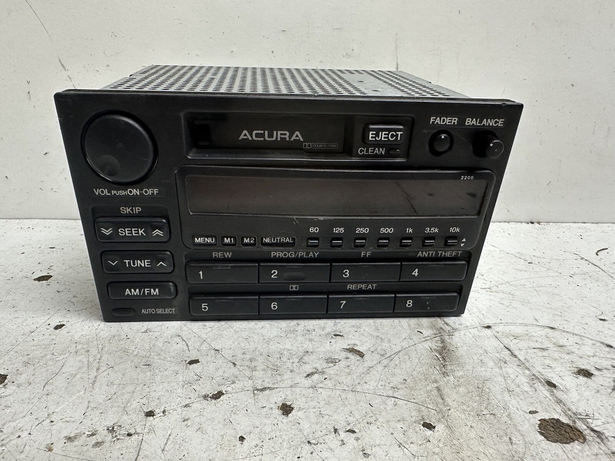 1991-1995 Acura Legend Cpe Radio Stereo 2 DIN Disc CD Player