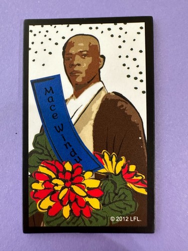 Beverly MACE WINDU STAR WARS HANAFUDA TCG Card from Japan Imported - Picture 3 of 6