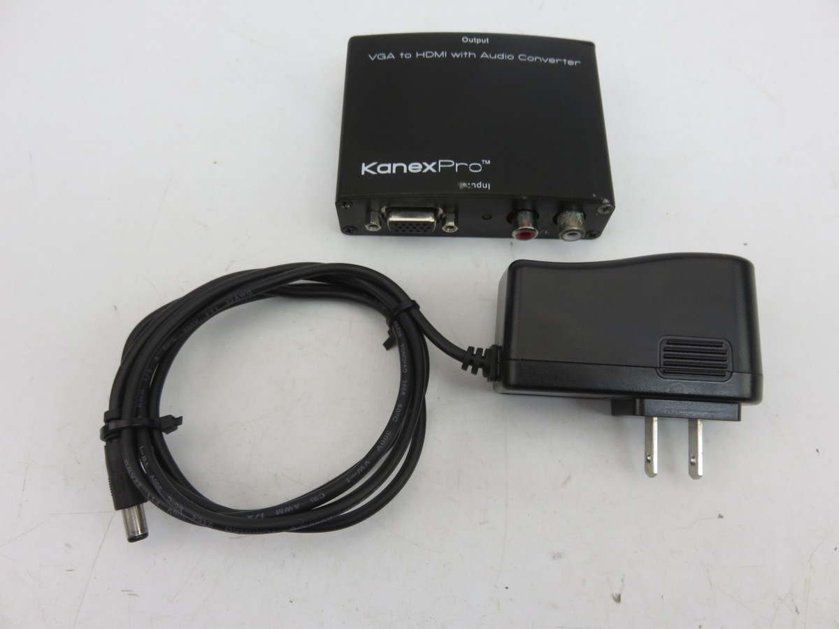 KanexPro VGARLHD Full HD Display 1080p VGA to HDMI with KanexPro VGARLHD Full HD Display 1080p VGA to HDMI with