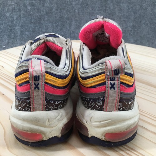 Nike Shoes Youth 5.5 Air Max 97 Back To School Sneakers CI9929-500 Multicolor - Picture 9 of 16