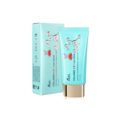 [EKEL] 4 In 1 Sun Cream - 70ml (SPF50+ PA+++) / Free Gift