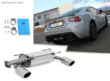 Fox Duplex Sportauspuff Toyota GT86 für Subaru BRZ je 1x oval Fox Duplex Sportauspuff Toyota GT86 für Subaru BRZ je 1x oval