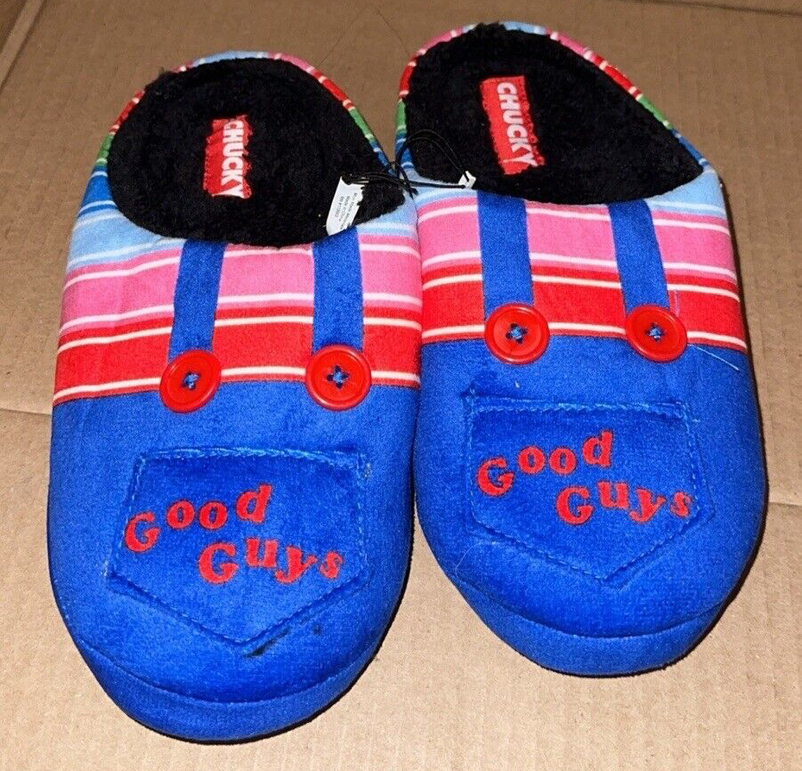 CHUCKY GOOD GUYS WOMENS Slippers SIZE 7/8 9/10 11/12 13/14  display picture 1