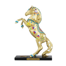 Trail of Painted Ponies - Golden Jewel Horse Figurine : 10 in H