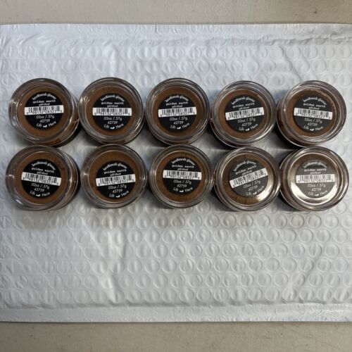 10 Bare Escentuals nackte Mineralien goldene Erde Schimmer Schatten 0,02oz/,57g - Bild 1 von 3