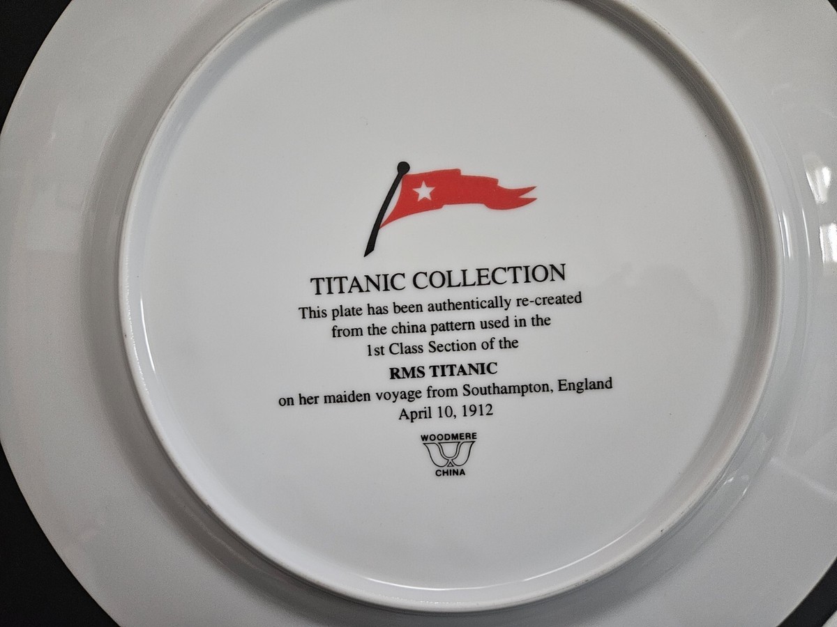 TITANIC RARE 1st Class Dinner Set WOODMERE For EXPO'96 PASSENGERS