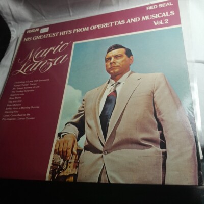 Mario Lanza - His Greatest Hits From Operetts & Musicals Vol2 - 12'' LP RCA 1971