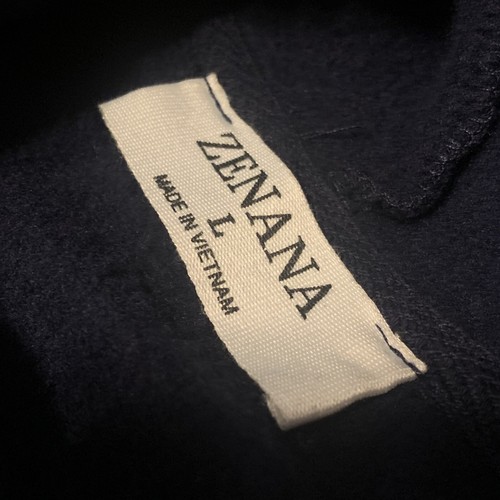 Zenana Outfitters Solid Blue Basic Pullover Sweatshirt Top Women's Size Large - Picture 3 of 6