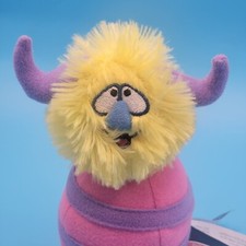 Melissa  Doug Monster Bowling Pin Plush Stuffed Animal Toy Pink And Purple