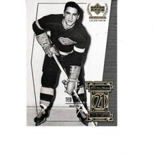 1999-00 Upper Deck Century Legends #21 Ted Lindsay Red Wings